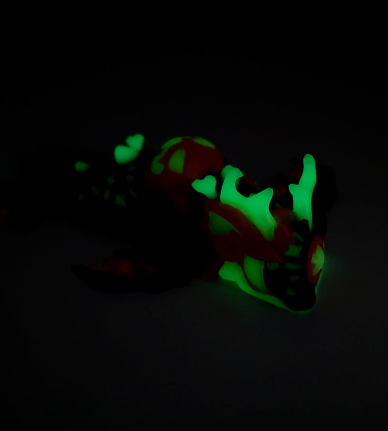 Halloween Drache (Glow in the Dark 🌟)